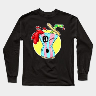 Sweet Fizzy Pop! Cartoon Long Sleeve T-Shirt